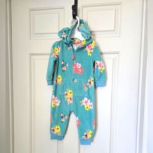 2/$20 Carters Fleece Jumpsuit Size 9m